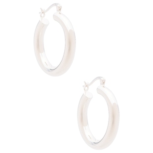 The M Jewelers NY RAVELLO 圆环耳饰 金属银色REVOLVE小众新款