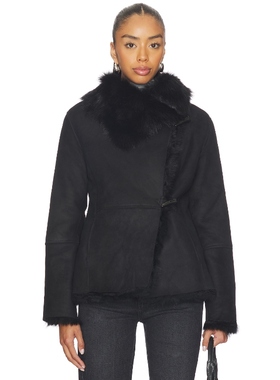 ALLSAINTS WILTON 夹克 黑色 美式休闲风REVOLVE小众新款