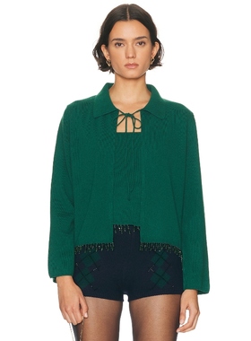 BODE LODGE 开衫 绿色REVOLVE小众新款