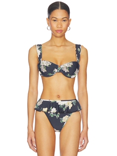 Montce BELLA 比基尼内衣 revolve小众新款 黑色