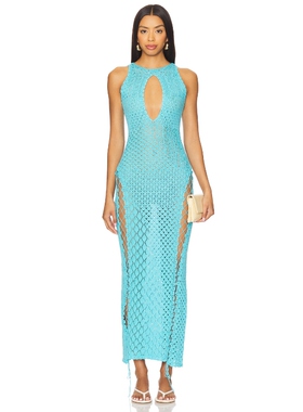 [春季新品]GUIZIO CASMIR 裙子 蓝色 REVOLVE小众