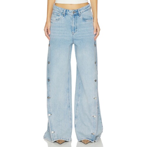 Gestuz X Barbie Stacie High Waisted Wide Jeans 26早秋新品 re