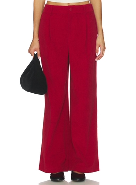 Varley FLORIS 长裤 revolve小众新款 红色