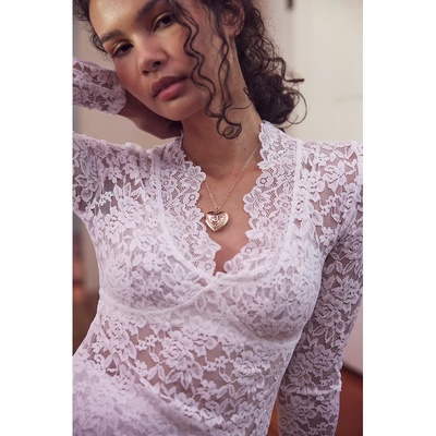 【海外直邮】 Free People INTIMATELY FP ALL DAY LONG 蕾丝长袖