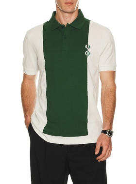 Fred Perry COLOR BLOCK 衬衫 绿色REVOLVE小众新款