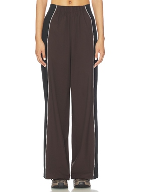 ROTATE CRISPY 编织裤 棕色 美式休闲风REVOLVE小众新款