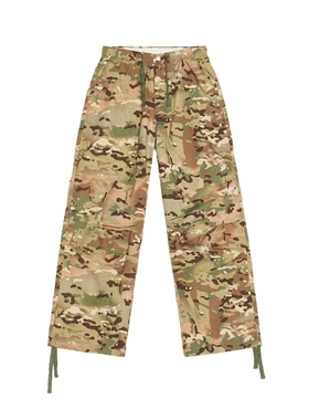 [冬季新品]Pleasures GEM CAMO 阔腿长裤 绿色REVOLVE小众