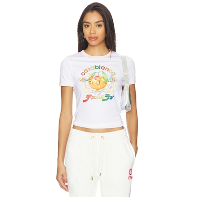 Casablanca ORANGE MASCOT 上装 粉色REVOLVE小众新款