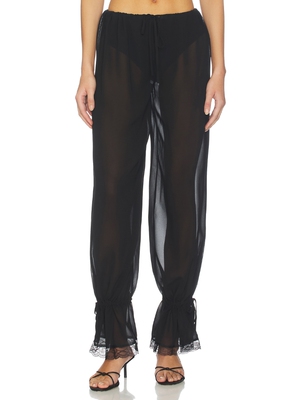 superdown NARA 长裤 revolve小众新款 黑色