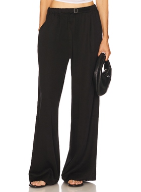 [春季新品]SOVERE ESPY 长裤 黑色美式休闲风REVOLVE小众