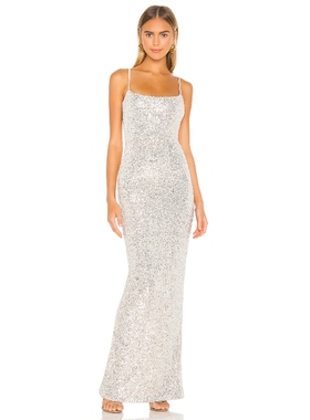 Nookie  ChiliCharlotte博主同款连衣裙女夏长裙晨袍REVOLVE