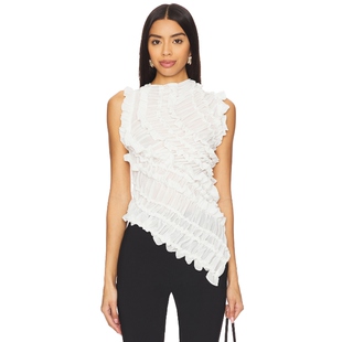 白色REVOLVE小众新款 上装 VERA Beaufille