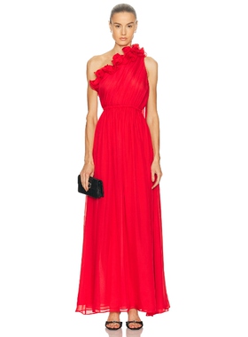 LEO LIN JENNI 裙子 红色REVOLVE小众新款