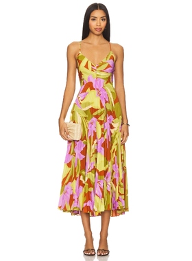 ASTR the Label BLYTHE 裙子 绿色、粉色REVOLVE小众新款