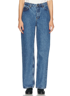 [春季新品] Skall Studio 牛仔裤蓝色美式复古风REVOLVE小众新款