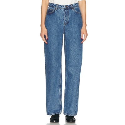 [冬季新品] Skall Studio 牛仔裤蓝色美式复古风REVOLVE小众新款