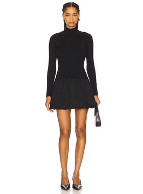 [冬季新品]Steve Madden 思美登 PENNA 连衣裙 黑色REVOLVE小众