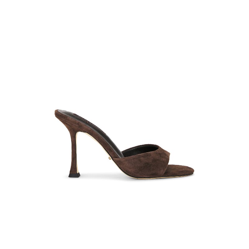 Tony Bianco x REVOLVE Lunar Mule 棕色REVOLVE小众新款