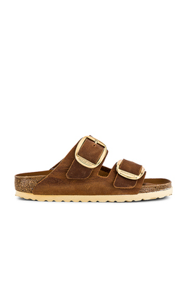 BIRKENSTOCK ARIZONA BIG BUCKLE 凉鞋 休闲时尚潮流REVOLVE  棕