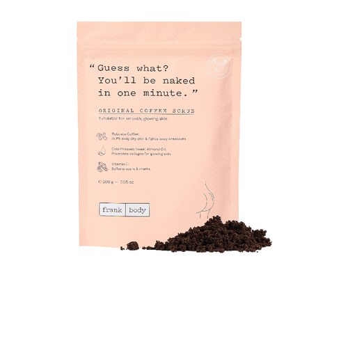 frank body ORIGINAL 身体磨砂膏revolve时尚小众新款