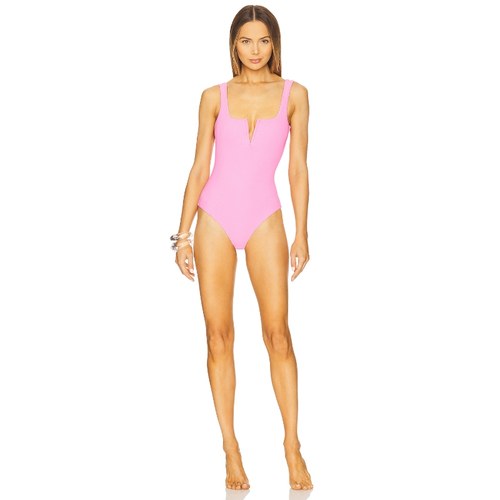 BEACH RIOT LINNE 一件式泳衣 粉色 y2k辣妹风REVOLVE小众新款