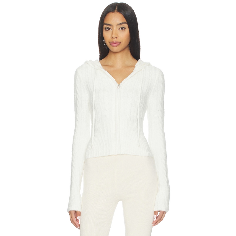 WellBeing + BeingWell RORIE 连帽衫 白色REVOLVE小众新款