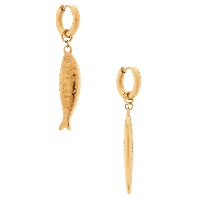 Casa Clara ROSETTA 垂褶耳饰 金属金色REVOLVE小众新款