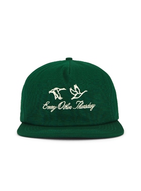Every Other Thursday GEESE LOGO 后扣帽 绿色REVOLVE小众新款