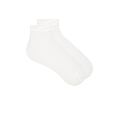 Wolford INDIVIDUAL 10 短袜  白色 秋冬新品REVOLVE