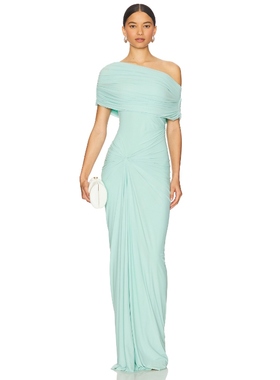 [冬季新品]Deme by Gabriella连身长裙 薄荷绿修身礼服裙REVOLVE