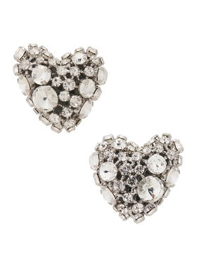 AREA 耳饰 金属银色REVOLVE小众新款