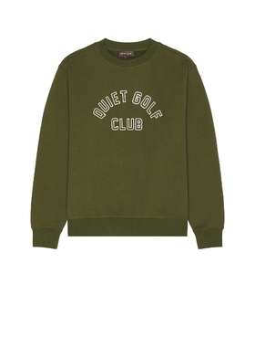 [冬季新品]Quiet Golf QGC 运动衫 绿色REVOLVE小众