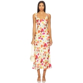 春季 裙子 新品 the ZOIE ASTR Label 奶油色礼服裙REVOLVE小众