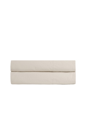 Parachute Percale Fitted Sheet 白色REVOLVE小众新款