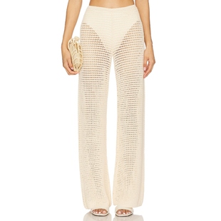 DEVON WINDSOR 美式 冬季 休闲风REVOLVE 棕黄色 新品 长裤 TARA