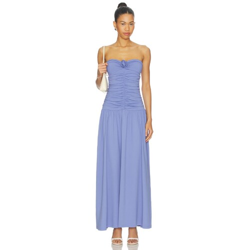 Susana Monaco CENTER GATHERED FLOWER TUBE 连衣裙 revolve小众