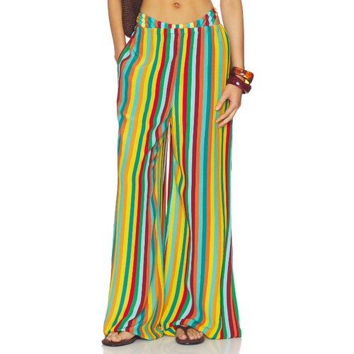 SIMONMILLER NELLA CREPE WIDE LEG 裤子 26夏季新品 revolve小众