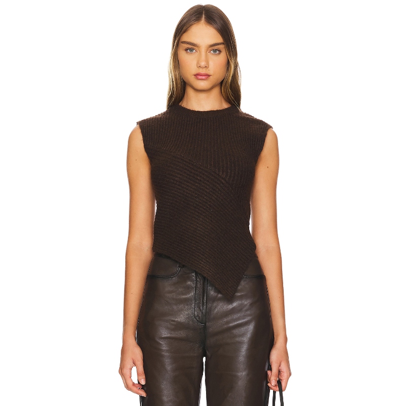 Steve Madden 思美登 毛衣棕色羊毛衫REVOLVE内搭