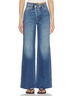 Veronica Beard TAYLOR WIDE LEG 牛仔裤 revolve小众新款