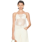 REVOLVE新款 All 春季 VIOLET 新品 Remains 白色辣妹风 That 上装