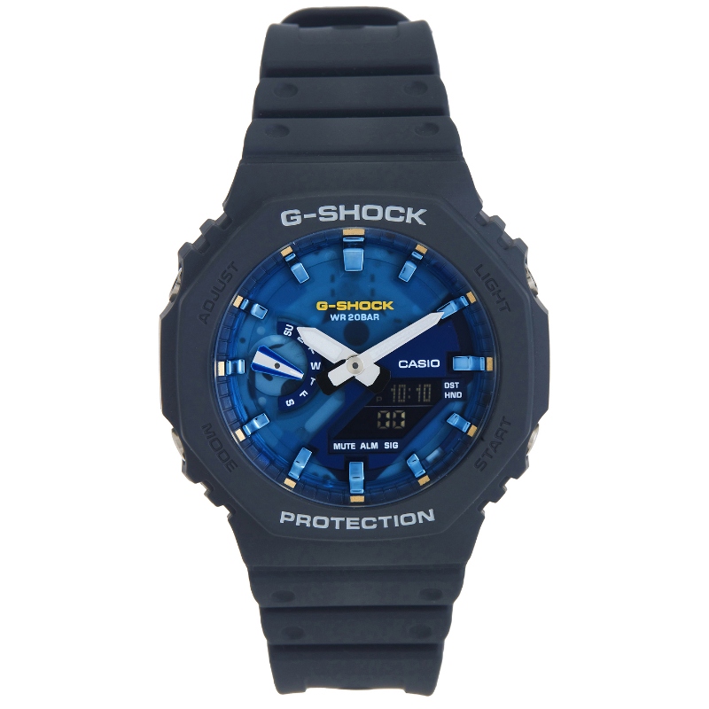 G-Shock GA2100 手表 蓝色 REVOLVE小众新款