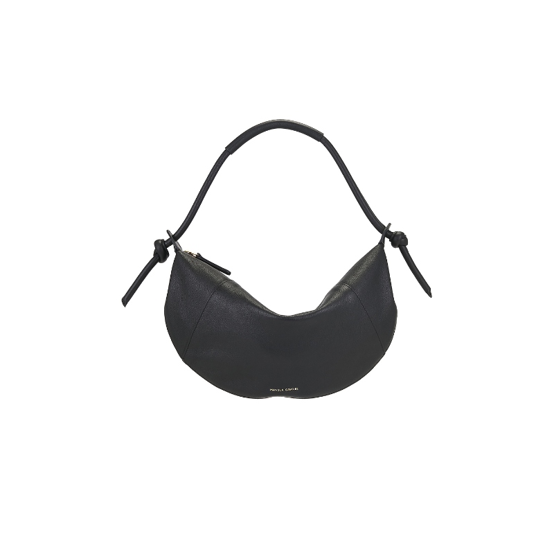 Mansur Gavriel MINI FORTUNA 手提单肩包丹宁风黑色REVOLVE小众