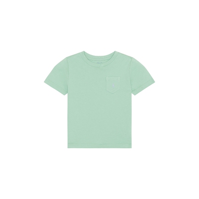 Polo Ralph Lauren浅绿上装口袋简约短袖T恤早秋新品REVOLVE