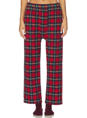 The Great THE PLUSH 长裤 红色 美式休闲风REVOLVE小众新款