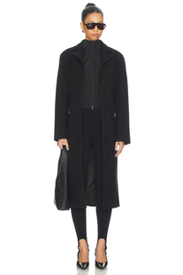 ALL THE WAYS WHITNEY 大衣 黑色