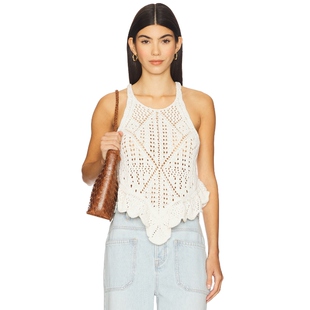 背心 Free SONG SEA 奶油色基础易搭内搭RE People