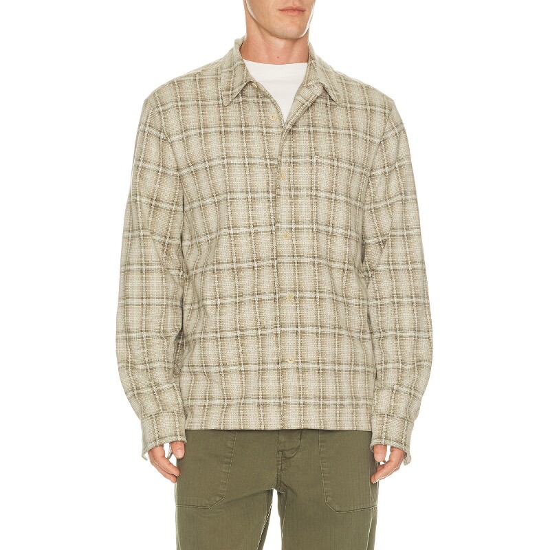 Madewell DEVOE 衬衫 灰色 秋冬新品REVOLVE