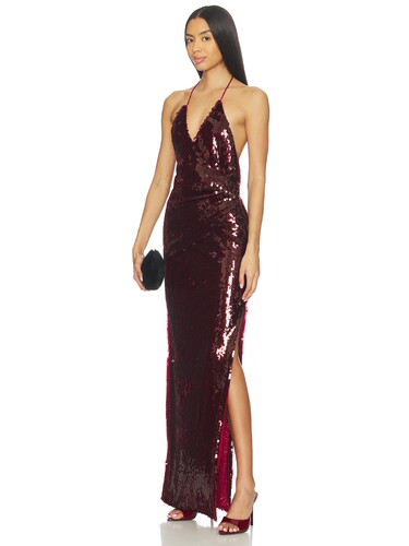 Mother of All MELADONNA SEQUINS MAXI 连衣裙 revolve小众新款
