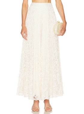 [冬季新品] Georgia Hardinge 长裤象牙白美式休闲风REVOLVE