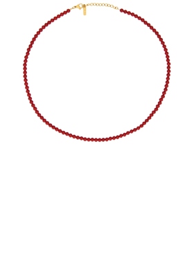 Casa Clara ZARA 珠饰项链 红色REVOLVE小众新款